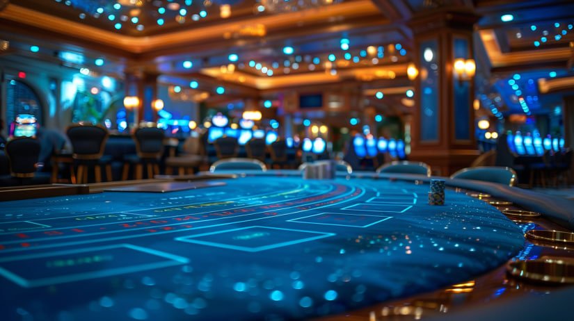 Live-dealer baccarat table streaming from mancingduit77 studio with real dealer